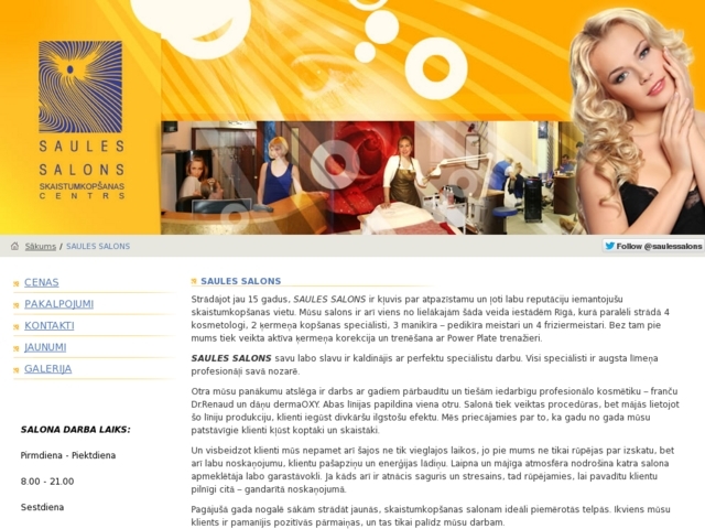 Salons Saule, SIA